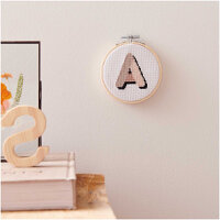 Stickpackung Kreuzstich Alphabet D 10 cm