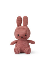 Miffy Sitting Cordury Dusty Rose 23 cm