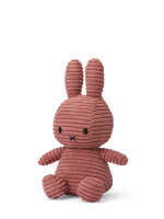Miffy Sitting Cordury Dusty Rose 23 cm