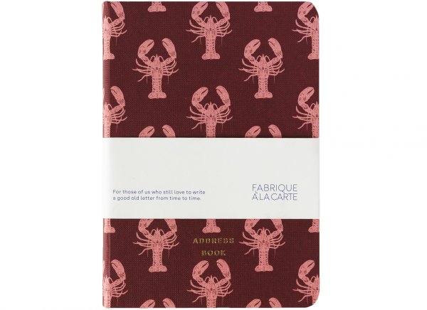 Fabrique à la carte Adress Book Lobster