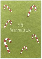 Süße Weihnachtsgrüße