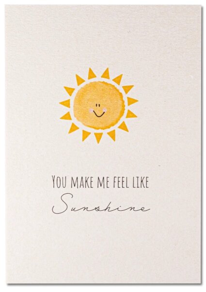Sunshine feeling