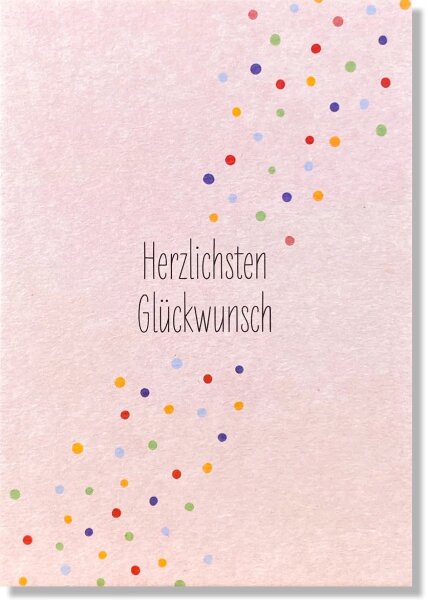 Herzlichsten Glückwunsch