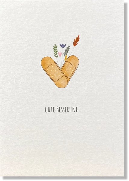 Gute Besserung Pflaster