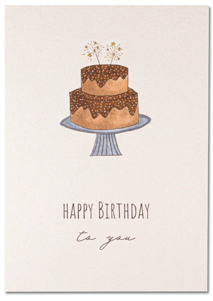 Happy Birthday Torte