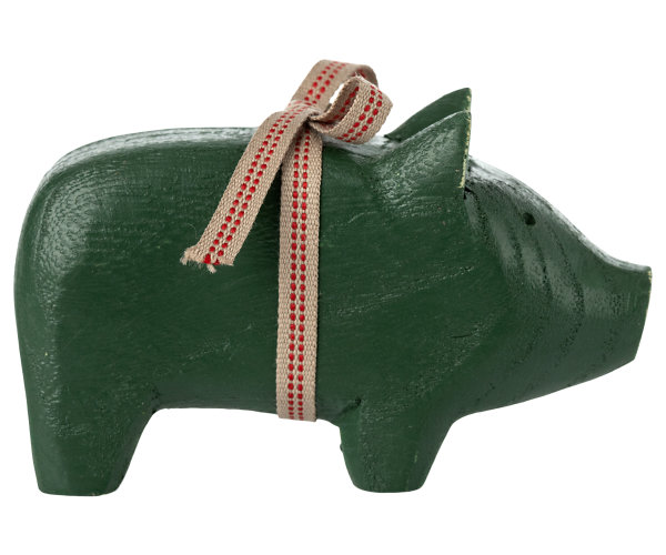 Pig,small, Dark green
