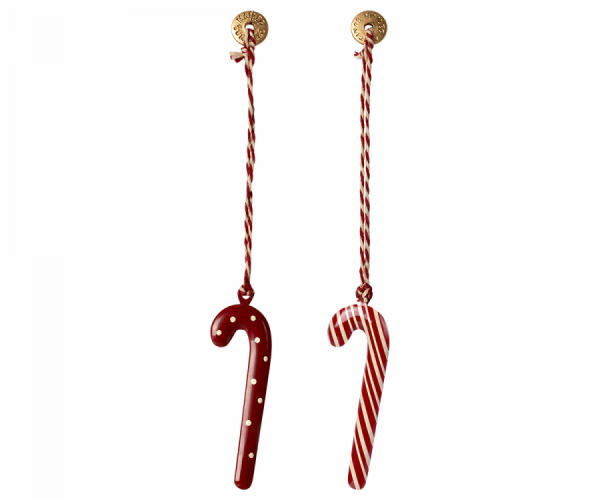 Metal ornament, Candy cane