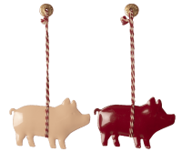 Metal ornament, Pig rose