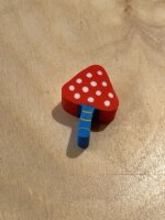 Radiergummi Pilz