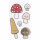 Sticker "Pilze"