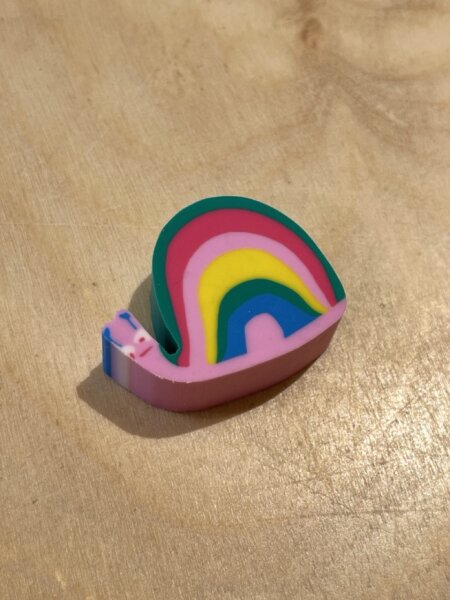 Radiergummi Schnecke