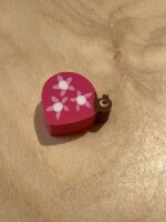 Radiergummi rosa Vogel