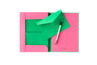 Briefpapier Pink/Grün