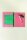 Briefpapier Pink/Grün