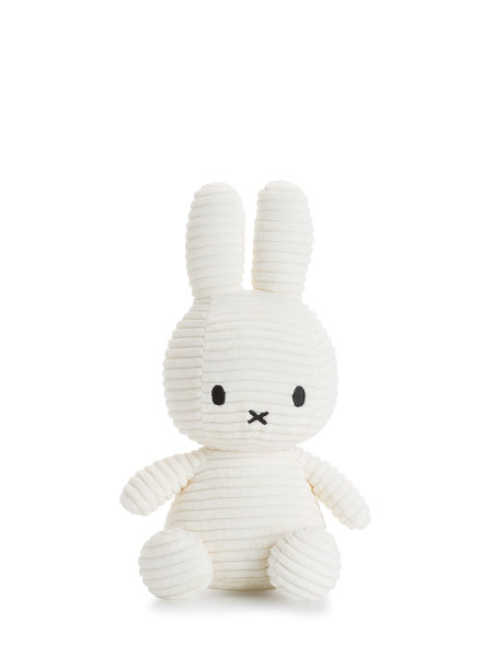 Miffy Sitting Cordury offwhite 23cm