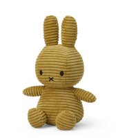 Miffy Sitting Cordury gold green 23 cm