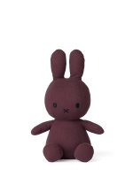 Miffy Sitting Mousseline aubergine 23cm