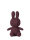 Miffy Sitting Mousseline aubergine 23cm