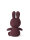 Miffy Sitting Mousseline aubergine 23cm