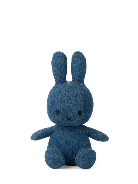 Miffy sitting Denim mid wash 23 cm