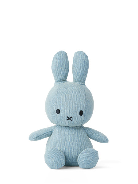 Miffy Sitting Denim light wash 23 cm
