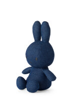 Miffy Sitting raw denim 33 cm