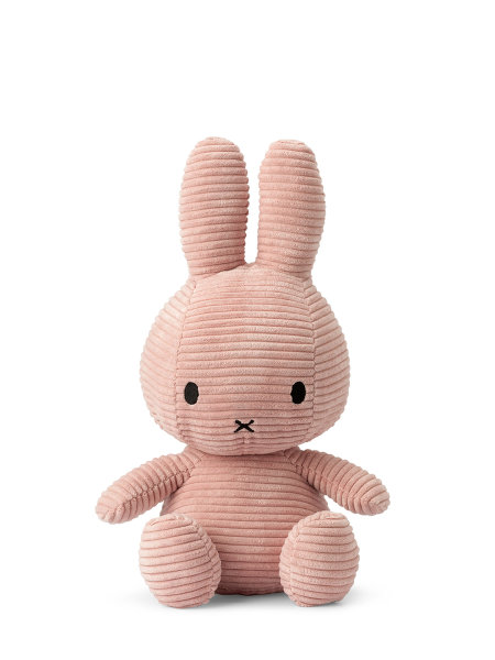 Miffy Sitting Cordury pink 33 cm