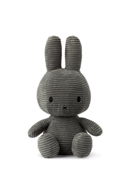Miffy Sitting Cordury grey 33 cm